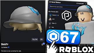 BONUS ITEM! HOW TO GET THE Sk67r Hat! (ROBLOX PLUS)