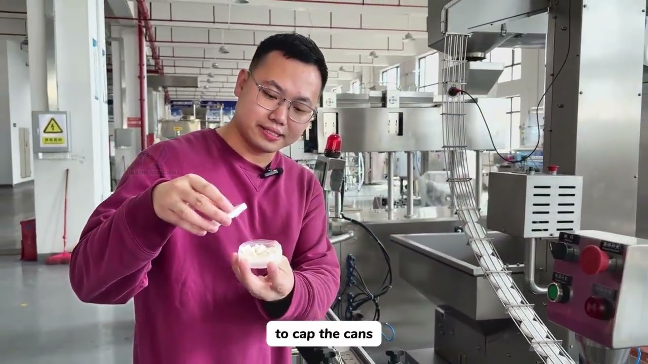 snus pouch automatic packaging line