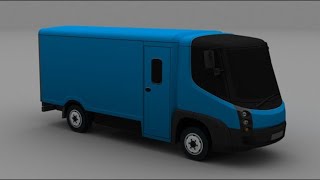 Elektryczny Van Marki Modec , Strugowanie W Tylnej Części