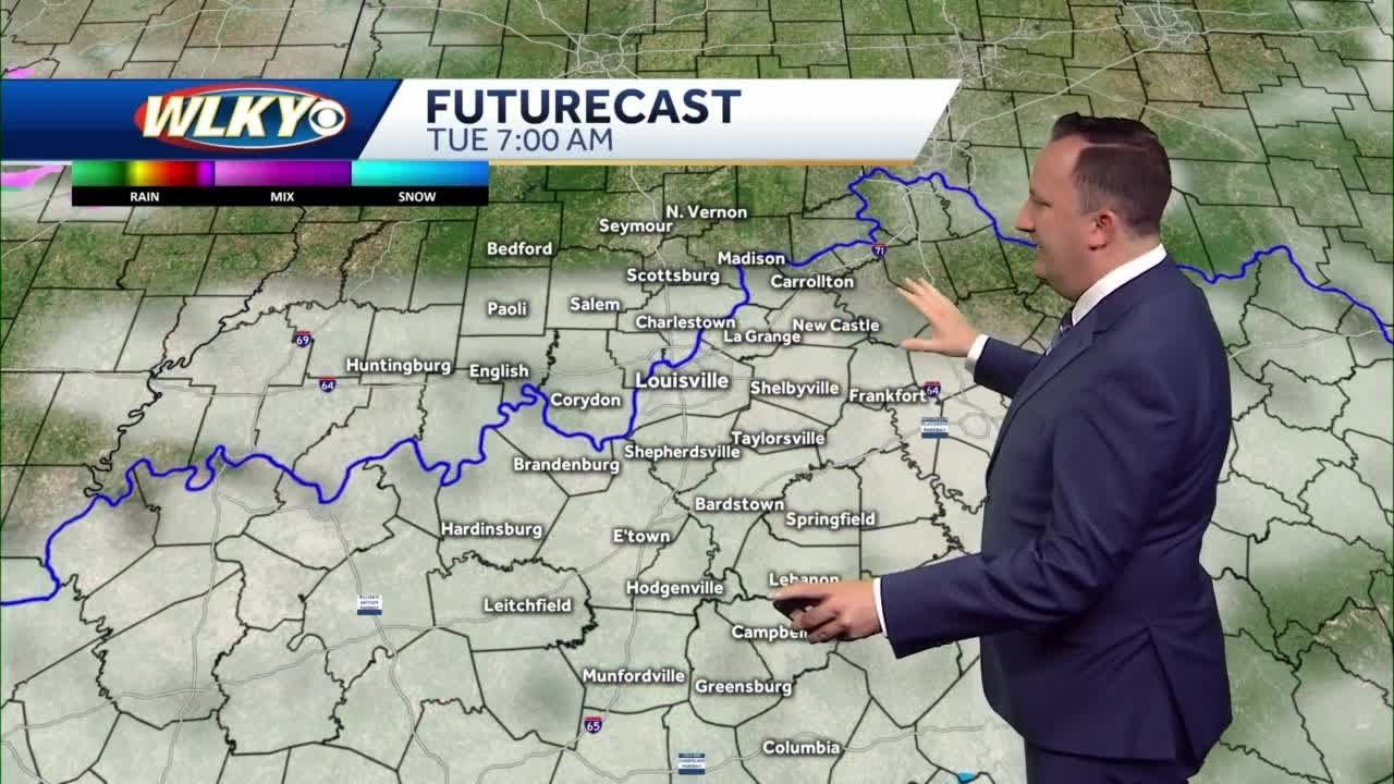 Cooler tomorrow with perhaps a spotty shower - YouTube
