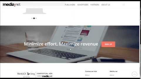 Media net Is High Paid Programme For Web Pulisher ,Just Try