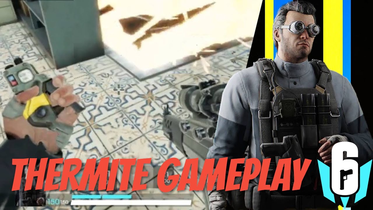 Thermite Gameplay - Rainbow 6 Mobile Alpha Test
