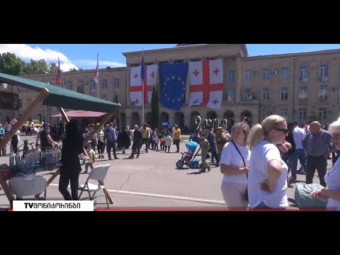 26 მაისი გორში -  ღონისძიებები ქალაქის მთავარ გამზირზე, ამ დრომდე მიმდინარეობს 26.05.2022