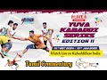 Hampi Heroes vs Sindh Sonics | Yuva Kabaddi Series 11th Edition |#live