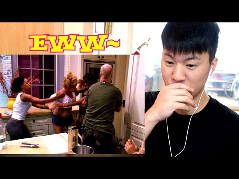 Korean guys watch american for the first time