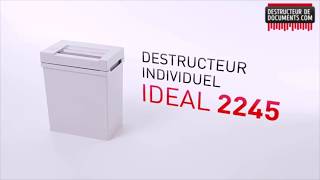 Destructeur de documents IDEAL 2245