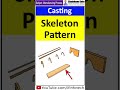 Skeleton pattern in casting  manufacturing process  shubham kola
