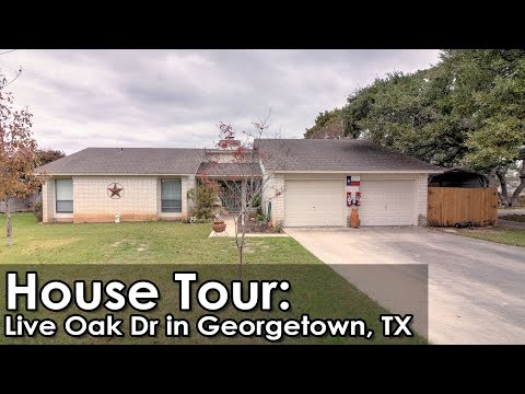108 Live Oak Dr, Georgetown, TX home video tour