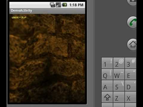 Irrlicht Android on emulator