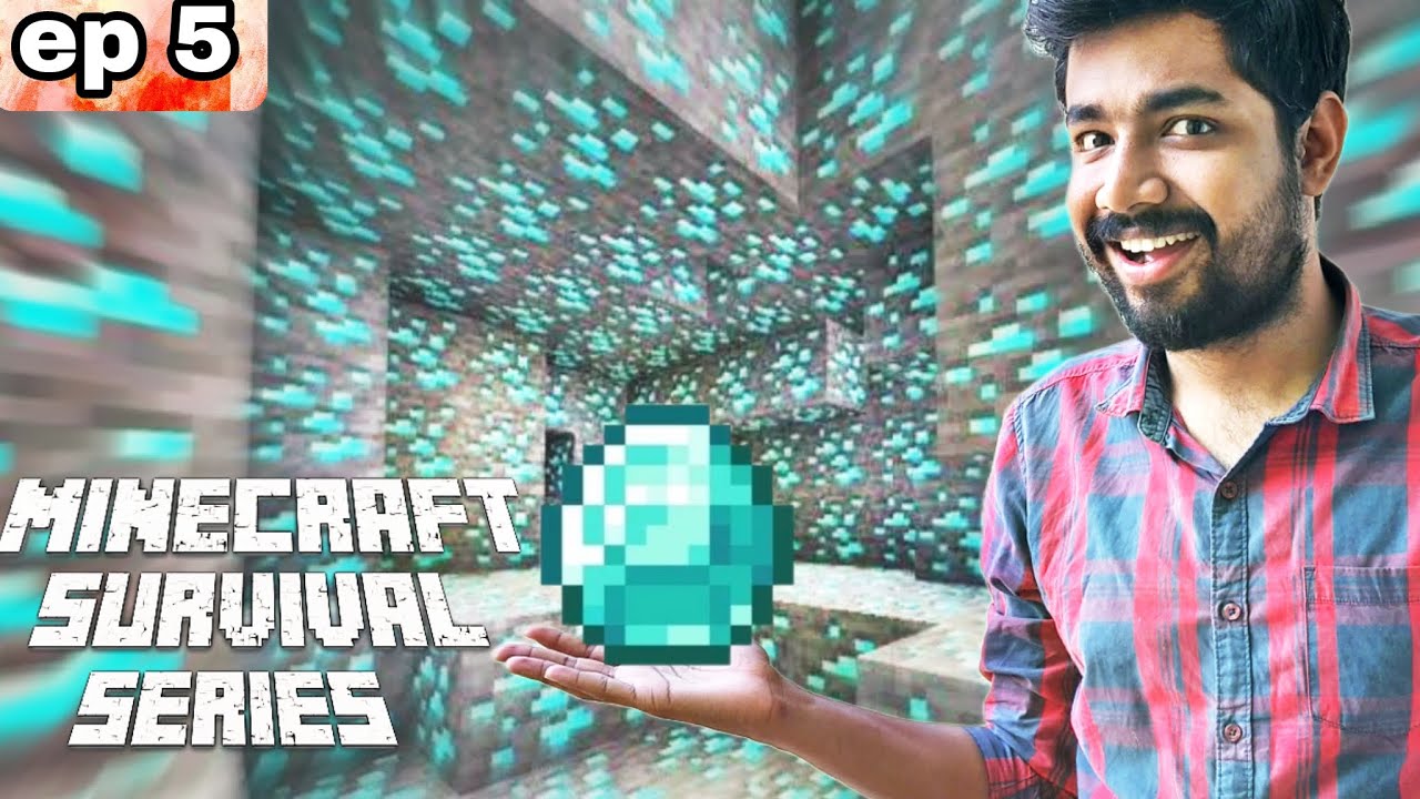 I FOUND DIAMOND | Minecraft Survival Series | Episode 5 | #minecraft # ...