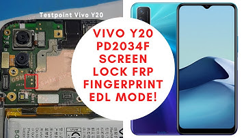 Vivo Y20 PD2034F Screen Lock Frp Fingerprint Edl mode! NewG Mobile Services