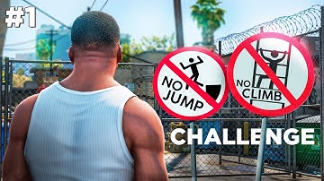 Can You Beat GTA V With NO Jumping OR Climbing? Part 1