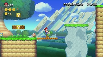 NSMBU Custom level: Overworld Mix by GuilleSSB