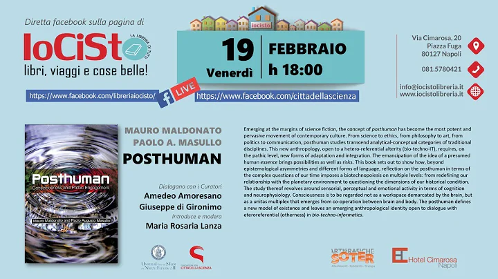 Presentazione del libro POSTHUMAN a cura di Mauro ...