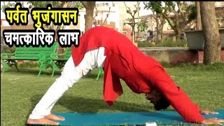 मोटा पेट Motapa पिचकने लगेगा-पर्वतभुजांगसन #weakness#migraine #Motapa#obesity_Yoga#Dr_Manoj_Yogachar