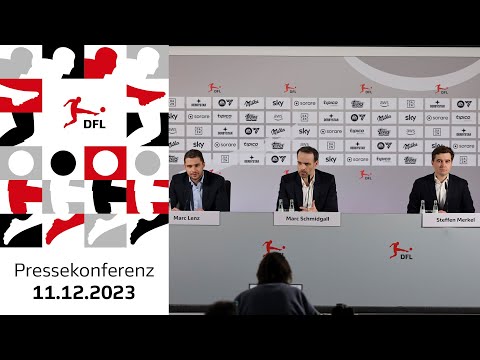 DFL-Pressekonferenz am 11.12.2023