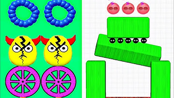 Draw to Smash VS Hide Ball || Logic Puzzle Game Android Gameplay