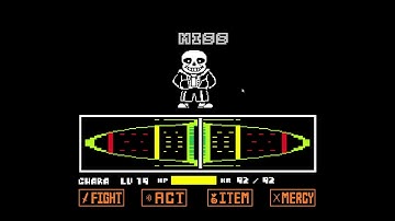 Beating Sans in Bad Time Simulator (TERRIBLE MUSIC)