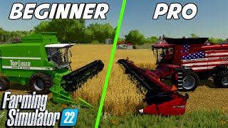 beginners guide to farm sim combine harvesters