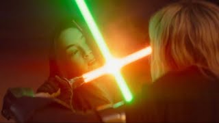 Sabine Wren vs. Shin | Ahsoka Episode 1 - Star Wars Lightsaber Fight [HD]