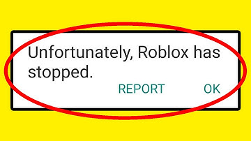 How to FIX Unfortunately Roblox Has Stopped Error Android & Ios