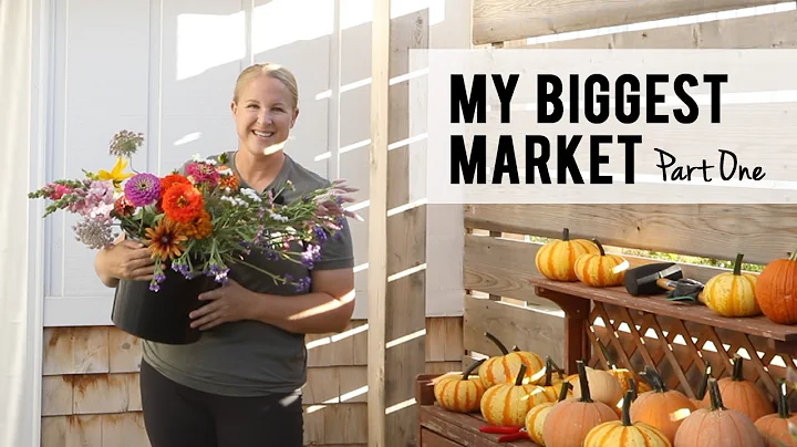 My Biggest Market PART ONE : Prep, Booth Setup, & Supplies - Sunshine and Flora