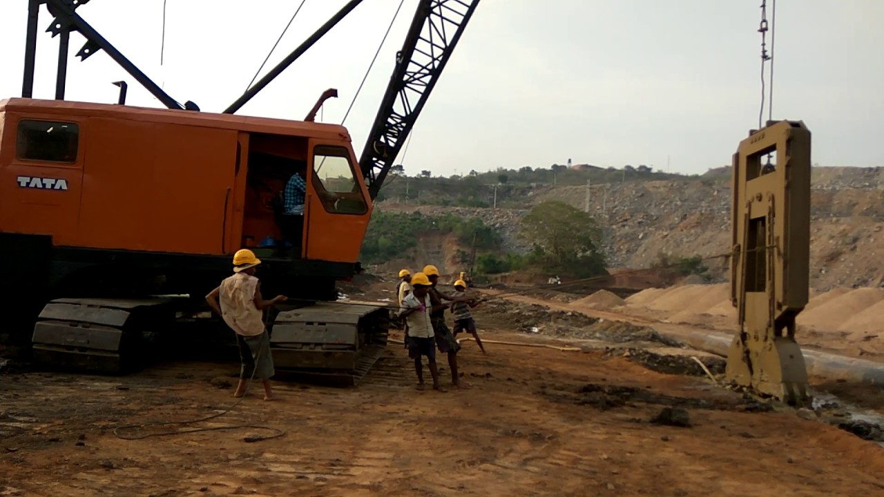 Polavaram Project SADDLE DAM E Earth Dam Section In Progress