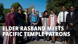 Elder Rasband Meets Temple Patrons in New Zealand by Church Newsroom 110,620 views 2 months ago 2 minutes, 19 seconds