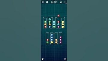 Ball Sort Puzzle Level 29 Gameplay