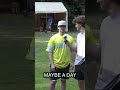 When The Emergency Side Line Reporter Gets a Chance😭 #dingersornothing #wiffleball #shorts