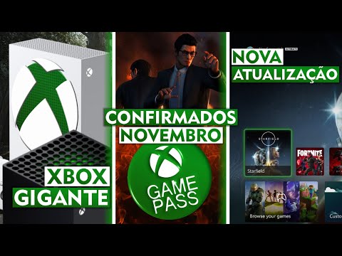 Os Jogos do Game Pass de Novembro 2023 ! Prepare-se para uma explosão