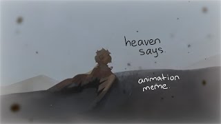 heaven says animation meme - cookie run 🧀