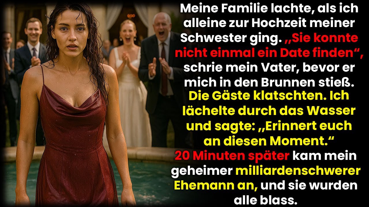 Meine Familie verspottete mich auf der Hochzeit – dann kam mein milliardenschwerer Mann herein und…
