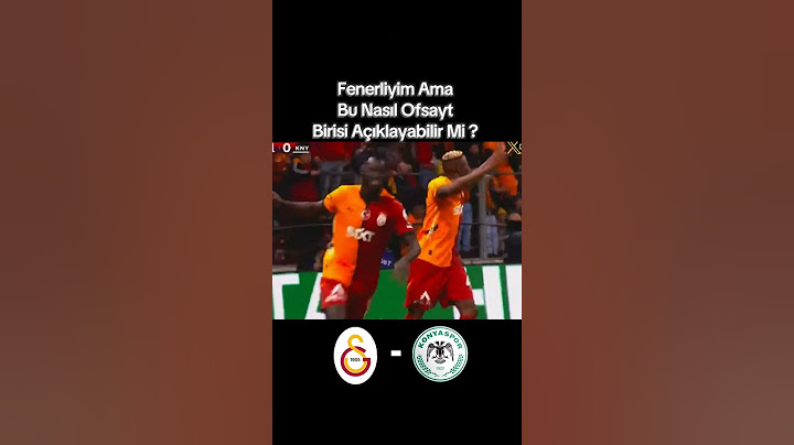 Galatasaray-Konyaspor Maçında Verilen İlginç Ofsayt Kararı #galatasaray #konyaspor #ofsayt #oshimen