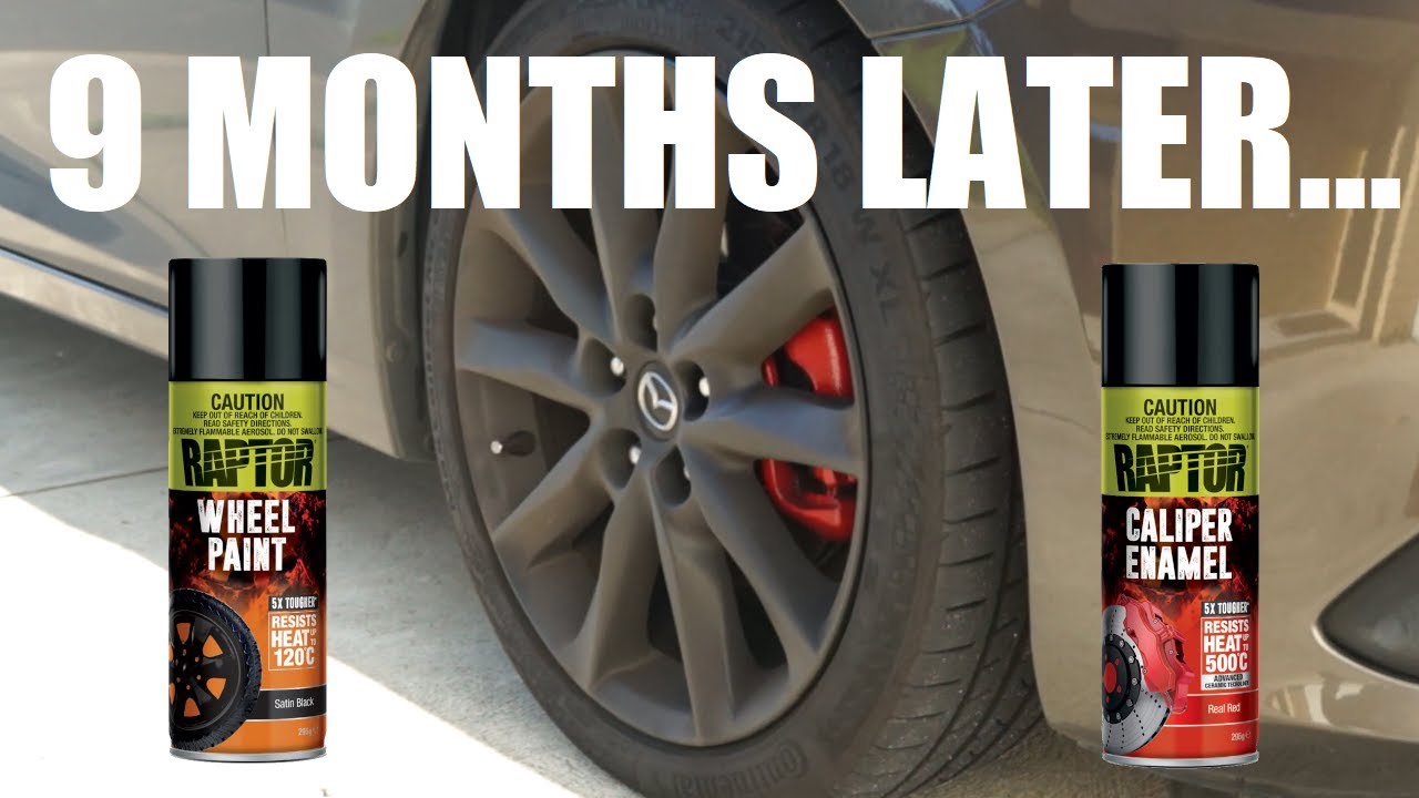 RAPTOR Wheel Paint UPDATE : 9 Months Later - YouTube