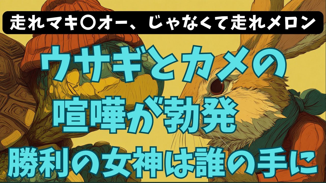 Runnin' Battle - うさぎ vs カメ RAP SHOWDOWN - YouTube