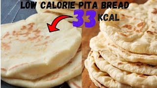 Low Calorie Pita Bread Recipe-Low calorie bread recipe-Diet bread recipe