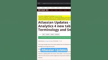 Atlassian Updates  #shortsfeed #shortsvideo #shorts