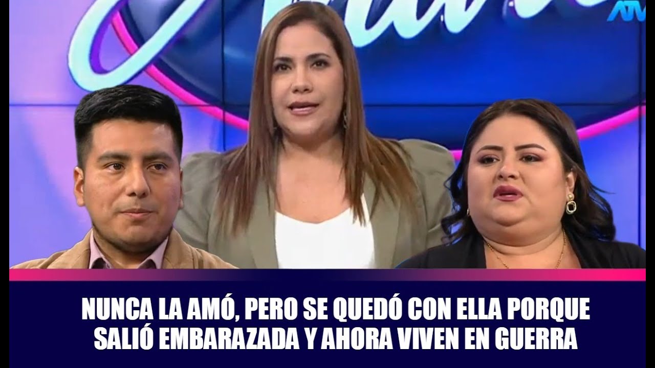 Nunca la amó, pero se quedó con ella porque salió embarazada y ahora viven en guerra | Andrea