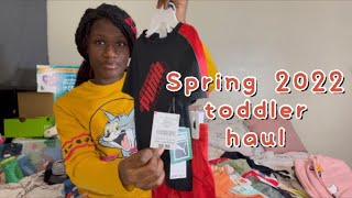 Spring 2022 toddler haul | Toddler essentials | Hauls