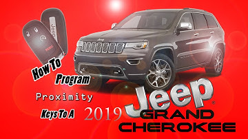 2019 Jeep Grand Cherokee Proximity Programming w/ ProPad & Advance Diagnostic ADC2011A Cable