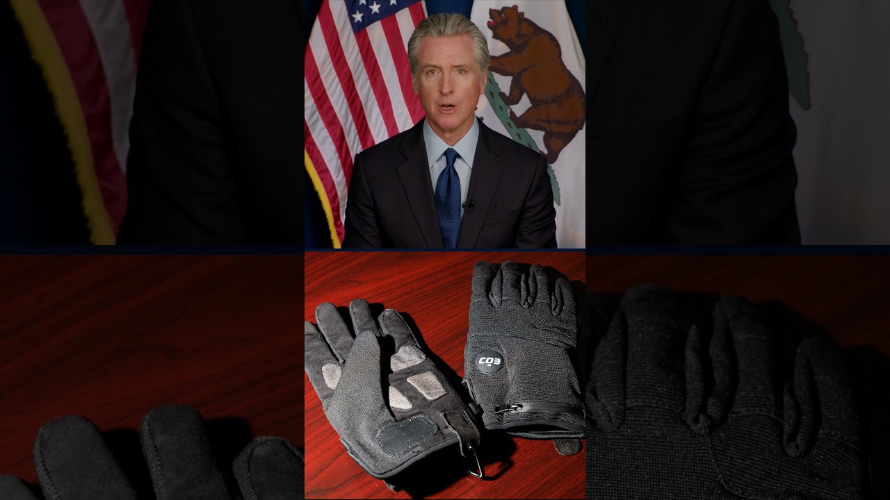 Newsom signs immigration bills, including shock glove ban