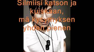 Video thumbnail of "Antti Tuisku - Huolitko mun rakkauden (Lyrics)"