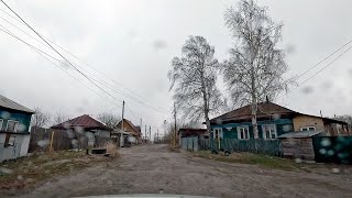 : [4K] Siberian Drive Ep. 15  Exploring Novoaltaysk on a Cold, Windy Day | ASMR: No Music, No Talking