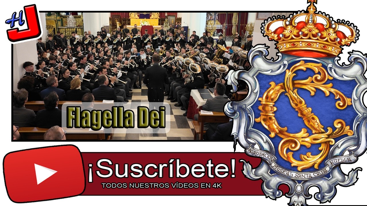 🎼 Marcha: FLAGELLA DEI 🎺 AM Santa Cruz ⚜️ 4K 📹
