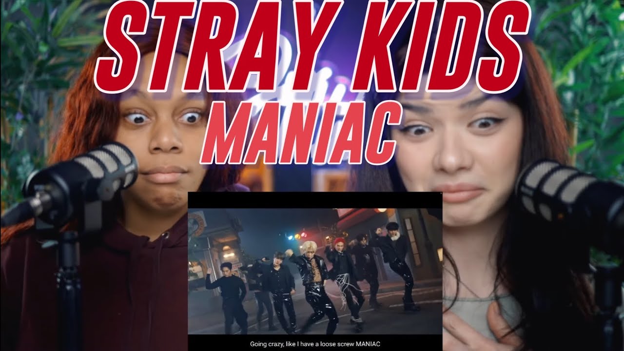 Stray Kids "MANIAC" M/V reaction Stray Kids "MANIAC" M/V reaction