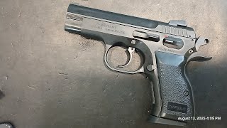 Tanfoglio Defiant! Like CZ 75 p01 only Better? FAT All Steel! Pistol Eval #6 25rd REALISTIC CCW Test