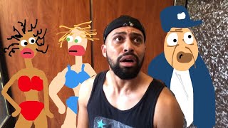 I Got Stuck In An Elevator! I Was TERRIFIED!