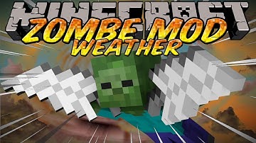 Minecraft Zombe Mod Pack - Weather Mod Review