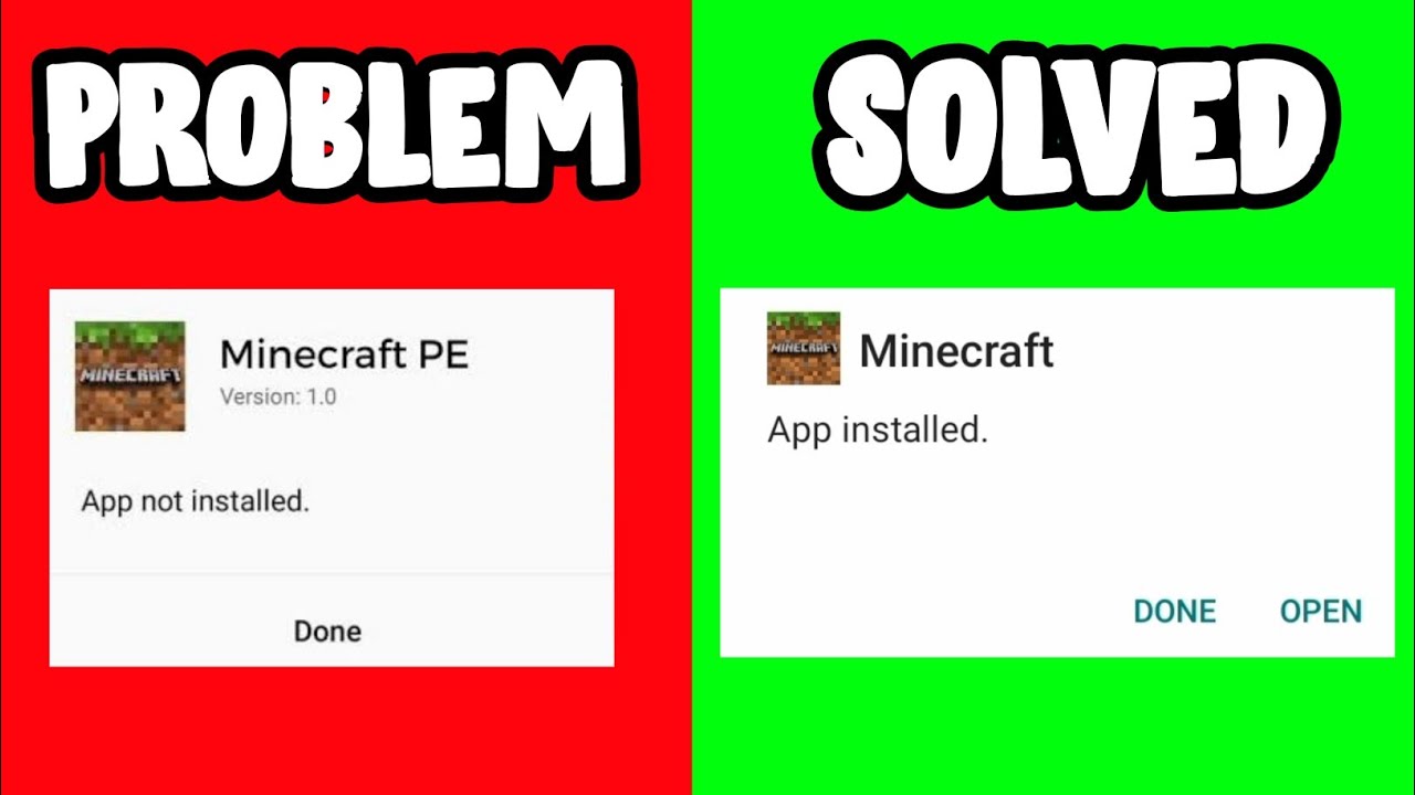 Minecraft Install Problem 100% Solved| @Afar19pro How To Fixed ...